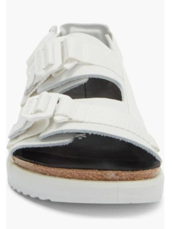 Men’s Birkenstock Shinjuku Sandals Sport Suede  White Size 12 NEW main image 5